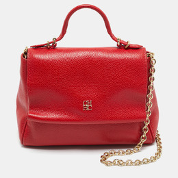 CH Carolina Herrera: Красная сумка на руку 