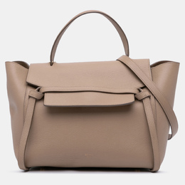 Celine: Коричневая поясная сумка 