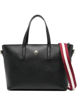Bally: Чёрная сумка-шоппер 