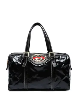 Gucci Pre-Owned: Чёрная сумка 