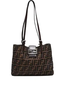 Fendi Pre-Owned: Коричневая сумка 