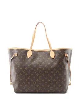 Louis Vuitton Pre-Owned: Коричневая сумка-шоппер 