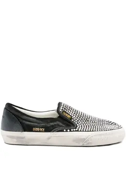 Golden Goose: Чёрные мокасины 