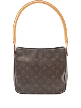 Louis Vuitton Pre-Owned: Коричневая сумка 