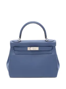 Hermès Pre-Owned: Голубая сумка-шоппер 