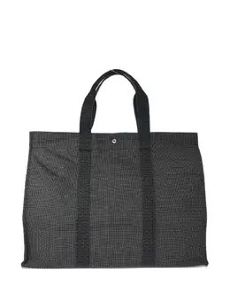 Hermès Pre-Owned: Чёрная сумка-шоппер 