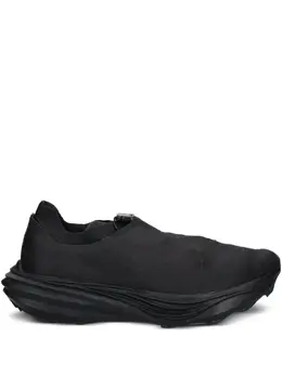 PUMA: Чёрные кроссовки 