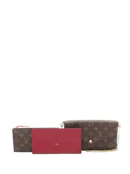 Louis Vuitton Pre-Owned: Коричневая сумка 
