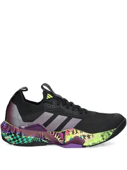 adidas: Чёрные кроссовки 