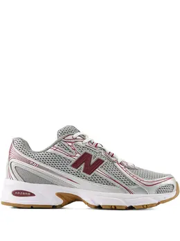 New Balance: Белые кроссовки 