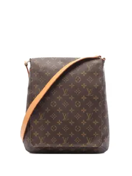 Louis Vuitton Pre-Owned: Коричневая сумка 