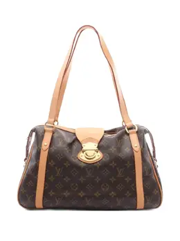 Louis Vuitton Pre-Owned: Коричневая сумка 