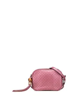 Gucci Pre-Owned: Розовая сумка 