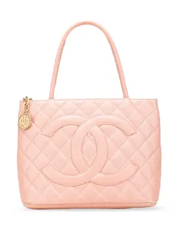 CHANEL Pre-Owned: Розовая сумка-шоппер 