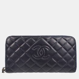 Chanel: Синий кошелёк 