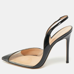 Gianvito Rossi: Чёрные туфли  Plexi