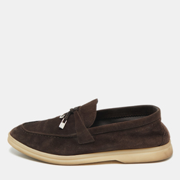 Loro Piana: Тёмные лоферы 