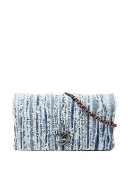 CHANEL Pre-Owned: Голубая сумка 