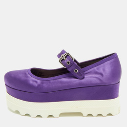 Miu Miu: Фиолетовые туфли 