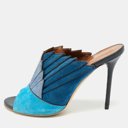 Malone Souliers: Голубые сабо 