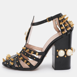 Gucci: Чёрные сандалии 