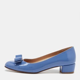 Salvatore Ferragamo: Светлые туфли  Vara Bow