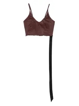 Rick Owens DRKSHDW: Топ кроп-топ 