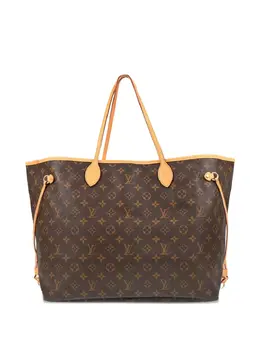 Louis Vuitton Pre-Owned: Коричневая сумка-шоппер 