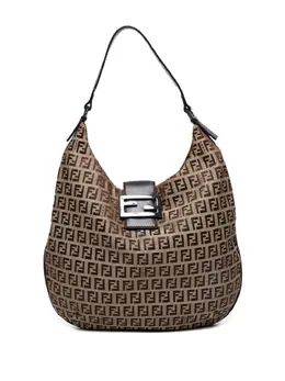 Fendi Pre-Owned: Коричневая сумка 