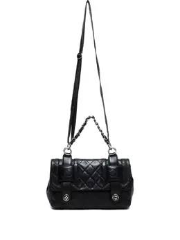 CHANEL Pre-Owned: Чёрная сумка 