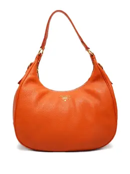 Prada Pre-Owned: Оранжевая сумка 