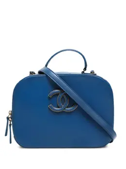 CHANEL Pre-Owned: Голубая сумка 
