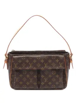 Louis Vuitton Pre-Owned: Коричневая сумка 