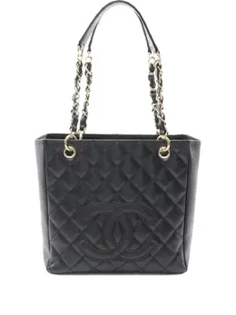 CHANEL Pre-Owned: Чёрная сумка 