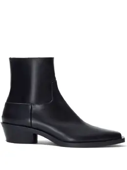 Proenza Schouler: Чёрные ботинки 