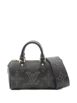 Louis Vuitton Pre-Owned: Чёрная сумка-шоппер 