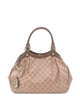 Gucci Pre-Owned: Розовая сумка-шоппер 