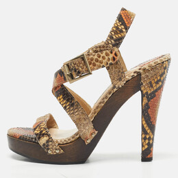 Jimmy Choo: Многоцветные сандалии 