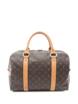 Louis Vuitton Pre-Owned: Коричневый чемодан 