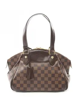 Louis Vuitton Pre-Owned: Коричневая сумка 