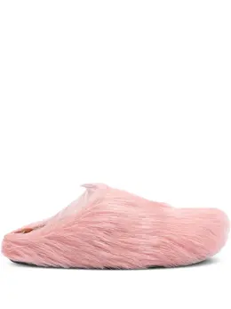 Marni: Розовые сабо 