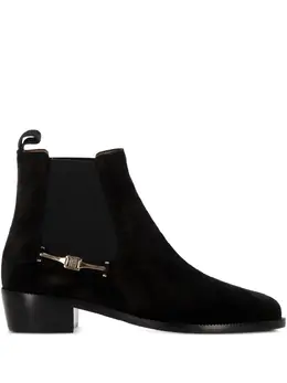 Ferragamo: Чёрные ботинки 