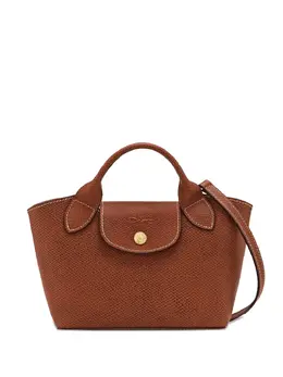 Longchamp: Коричневая сумка 