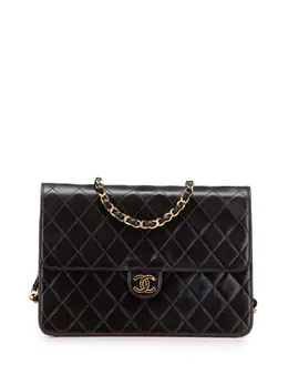 CHANEL Pre-Owned: Чёрная сумка 