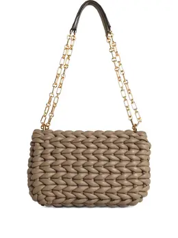 Michael Michael Kors: Бежевая сумка 