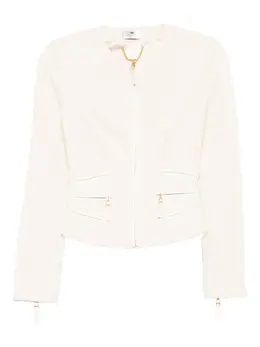 Elisabetta Franchi: Белая куртка 