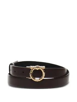 Ferragamo: Ремень  Gancini