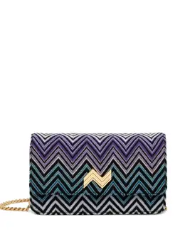 Missoni: Фиолетовая сумка 