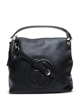 Gucci Pre-Owned: Чёрная сумка 