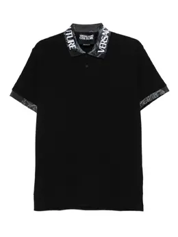 Versace Jeans Couture: Поло с принтом 